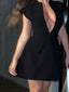 Marley | Vestido Curto com Mangas Curtas