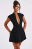 Marley | Vestido Curto com Mangas Curtas