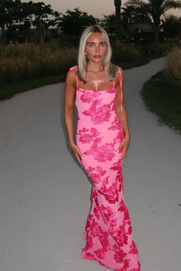 Thea | Geblümtes Maxikleid