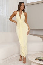Grace | Neckholder-Maxikleid