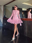 Vada | Blushfarbenes Minikleid