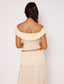 Paula | Set Con Top Monospalla Con Volant E Gonna Lunga