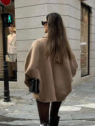 Lauryn | Oversized Collard Coat
