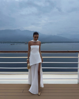Valerie | Asymmetrisches Maxikleid
