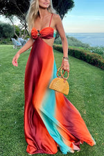 Harlow | Sonnenuntergangs-Maxikleid
