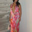 Aviana | Vestido Longo Halter com Costas Abertas