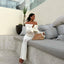 Nayara | Elegantes Schulterfreies Maxikleid
