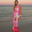 Aviana | Vestido Longo Halter com Costas Abertas