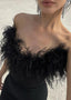 Anastasia | Vestido Luxuoso com Plumas