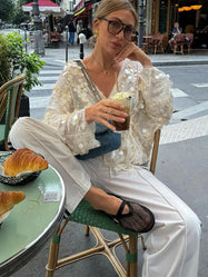 Rhea | Blusa Brilhante e Glamurosa
