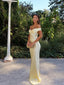 Emory | Vestido Longo de Cetim com Costas Abertas