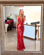 Kailani | Langes Maxikleid mit Pailletten