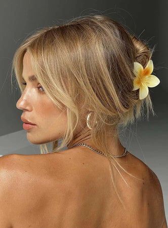 Brooklyn | Presilha de Cabelo Floral Brilhante