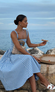 Ariana | Ärmelloses Midi-Sommerkleid