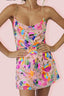 Rylee | Vestido Mini com Lantejoulas e Costas Abertas