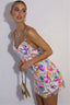 Rylee | Vestido Mini com Lantejoulas e Costas Abertas