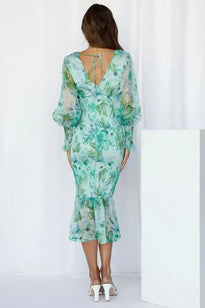 Emily | Vestido Floral Deslumbrante