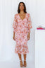 Emily | Vestido Floral Deslumbrante