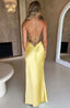 Natalie | Vestido Longo de Cetim